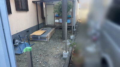 焼津市_D様_フェンス設置_施工中_tokai