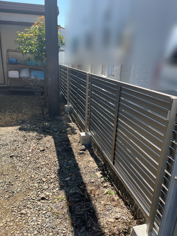 焼津市_D様_フェンス設置_施工後3_tokai