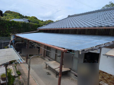 藤枝市A様_ポリカ波板施工後_tokai