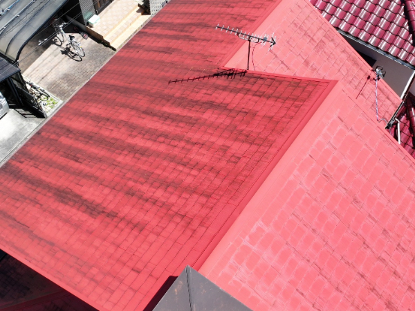 藤枝市J様邸_tokai_塗装施工前_屋根汚れ