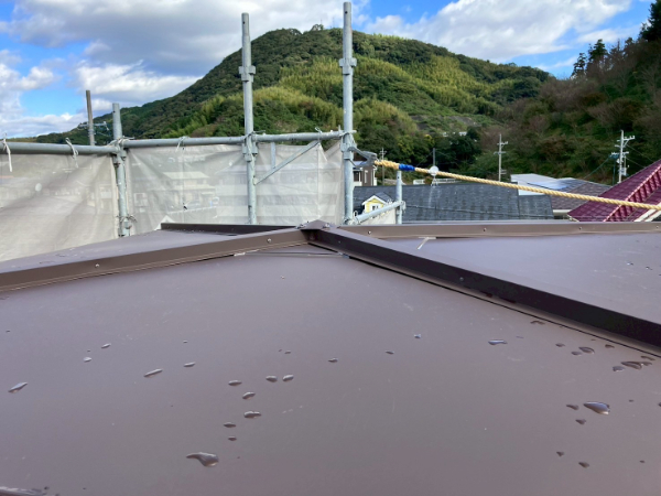 藤枝市J様邸_tokai_塗装施工後屋根SGL2