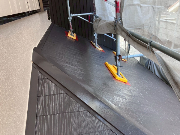 藤枝市J様邸_tokai_塗装施工後下屋根