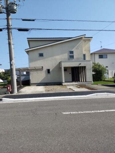 藤枝市歩道切り下げ施工後1