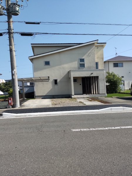 藤枝市歩道切り下げ施工後１