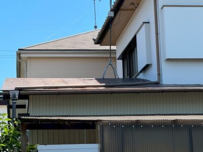 焼津市A様施工前の屋根