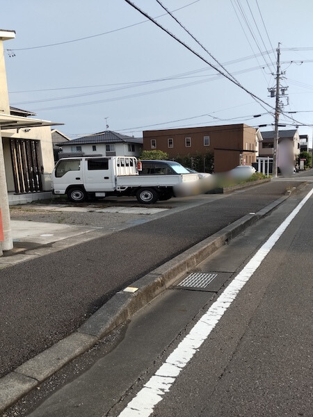 藤枝市歩道切り下げ施工前3