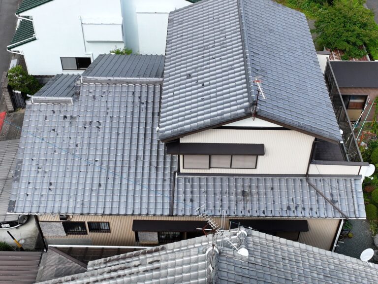 牧之原市T様瓦屋根補修施工前4_tokai