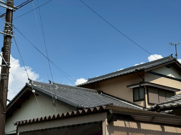 牧之原市T様瓦屋根補修施工前1_tokai