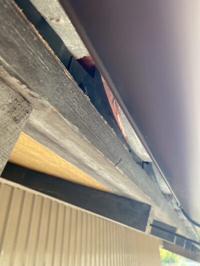 牧之原市A様雨樋補修中2_tokai