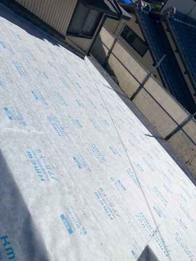 牧之原市T様瓦屋根補修施工中12_tokai