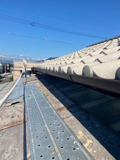 牧之原市A様雨樋補修後_tokai