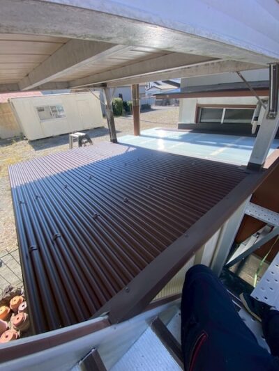 吉田町倉庫屋根補修施工後2_tokai