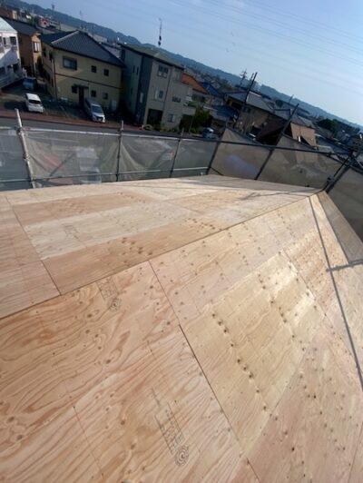 牧之原市T様瓦屋根補修施工中5_tokai