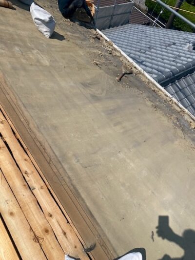 牧之原市T様瓦屋根補修施工中3_tokai