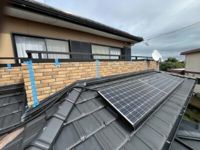 サイディングを張り替え