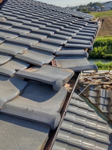 焼津市E様屋根復旧前5