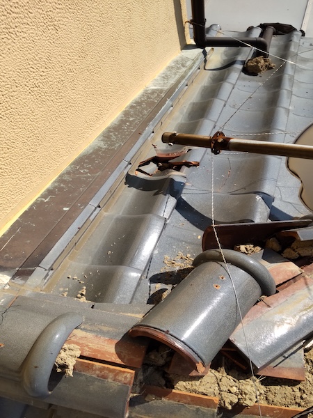 焼津市E様屋根復旧前4