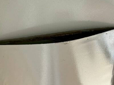 焼津市U様邸霧除外壁補修工事3