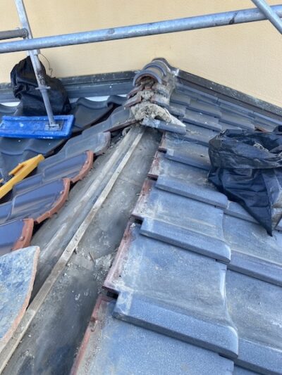 焼津市E様屋根復旧1