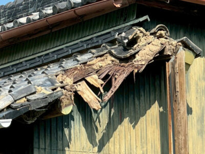 牧之原市T様邸_施工前下地腐食アップ