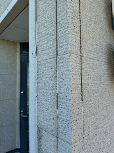 藤枝市E様邸_施工前コーキングアップ写真