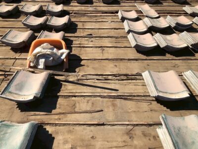 静岡県焼津市U様邸_既存瓦撤去