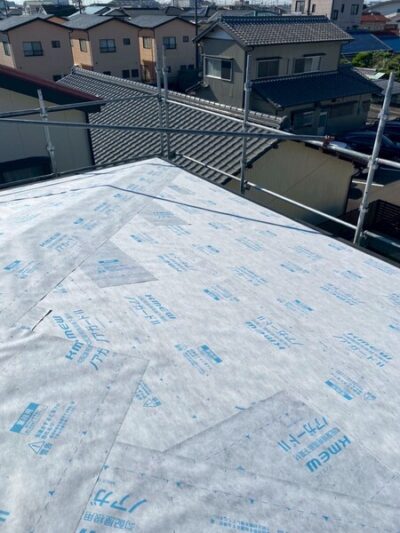 焼津市O様邸_防水シート