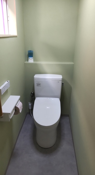 藤枝市飲食店トイレ施工後