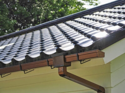静岡県焼津市_雨樋瓦屋根