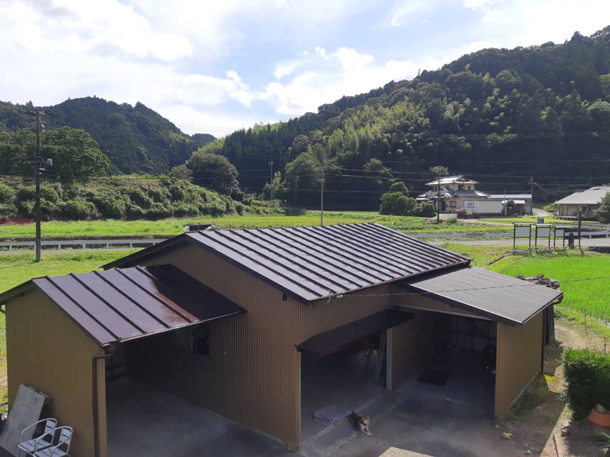 藤枝市板金屋根_完了