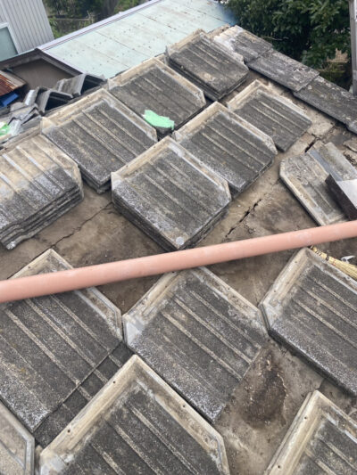 島田市屋根雨漏り_瓦