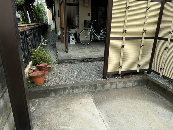 焼津市I様-外構工事-現地調査カーポート