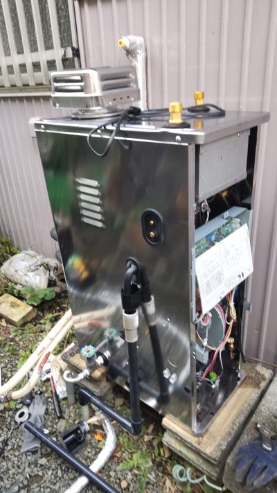 灯油給湯器交換