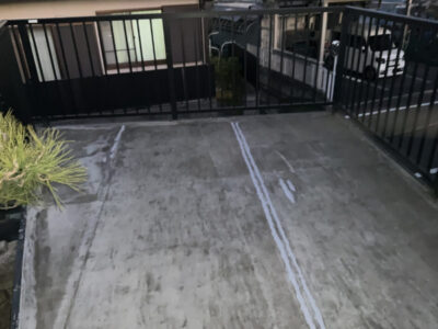 島田市駐車場雨漏り_施工前